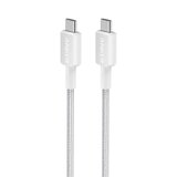 Anker Kabel 322, 60W, USB-C/USB-C, 90cm, pleteni, White, (0194644133108) Cijene