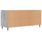  ormarić siva boja betona 104x35x50 cm od konstruiranog drva | shoptok.hr