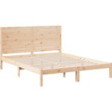  Dugi okvir kreveta bez madraca 140 x 220 cm masivno drvo | shoptok.hr