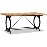  Jedilna miza iz trdnega neobdelanega mangovega lesa 180 cm, (20711161) | Shoptok.si