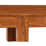  Stolić za kavu 100x50x30 cm bagremovo drvo s premazom boje meda | shoptok.hr