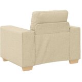 SOFA fotelja krem 100x78x80 cm tkanina - Krema 1 100 cm | shoptok.hr