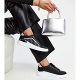 Gemre Black platform sneakers with glitter Fekete | shoptok.hr