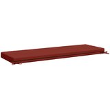  Jastučić za klupu SOEST 100% poliester Crvena 150 x 50 x 8 cm Slike