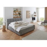 Meise Möbel Sivi tapecirani bračni krevet bez podnice 180x200 cm Canyon – | shoptok.hr