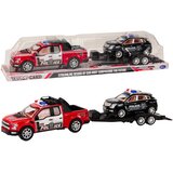  Policijski kamionet s vučnim vozilom, poluprikolicom, terenskim automobilom, policijskim setom | shoptok.hr