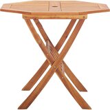  Sklopivi vrtni stol od masivnog bagremovog drva 90 x 75 cm | shoptok.hr