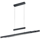 Trio Leuchten Viseča svetilka črna z LED z zatemnitvijo na dotik 3-luč - Sofie | Shoptok.si