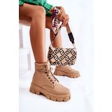 Boto Women's Boots Warm Trappers Beige Flavin | Shoptok.si