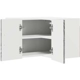 vidaXL Stenska kuhinjska omarica s polico Siva Sonoma 57 x 57 x 40 cm | Shoptok.si