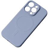 HURTEL Silikonski ovitek z MagSafe for iPhone 15 Silicone Case, siv, (21522474) | Shoptok.si