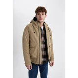 Defacto Water Repellent Regular Fit Hooded Coat