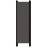 Sobna pregrada s 4 panela antracit 200 x 180 cm | Eponuda.com