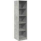 vidaXL Garderobna omara betonsko siva 50x50x200 cm iverna plošča | Shoptok.si