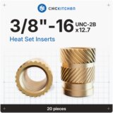 CNC Kitchen Navojni vložki 3/8''-16 UNC - 3/8”-16 x 12.7 | Shoptok.si
