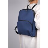 LuviShoes LAUREL Navy Blue Women's Backpack Cene
