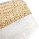 plafonsko svetlo sirja boho 2xE27/15W/230V prečnik 45 cm bež/bela | Eponuda.com