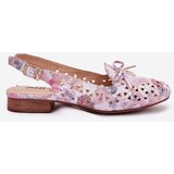 Boto Cutout Ballet Flats With Open Heel Multicolor Navinnia | shoptok.hr