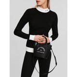 Karl Lagerfeld Ručna torbica crna / bijela | shoptok.hr