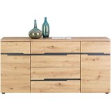 Hom`in KOMODA, barve grafita, hrast artisan | Shoptok.si