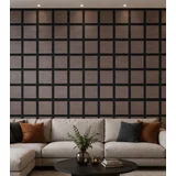 Panel akustični 600x600x18mm JM1385-TI01-23WV tamno smeđi