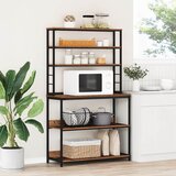 vidaXL Kuhinjska polica Staro drvo 100 x 40 x 168 cm Konstruirano drvo | shoptok.hr