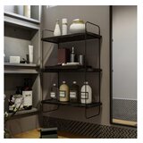 Hanah home pulalis - black marble blackmarble wall shelf | ePonuda.com