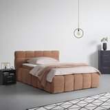 Based Oblazinjena Postelja Monte, Svetlo Rjava, 120x200 | Shoptok.si