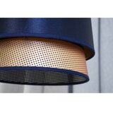  Duolla - Plafonski luster BELL SHINY 1xE27/15W/230V prečnik 25 cm plava/bakrena | Eponuda.com