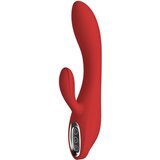DREAMTOYS Red Revolution Sofia - vibrator z vibracijsko paličico za polnjenje (rdeča) Cene