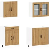  4-dijelni set kuhinjskih ormarića Kalmar konstruiranog drva | shoptok.hr