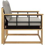  Set vanjskih sofa Čvrsto drvo akacije i Textilene | shoptok.hr