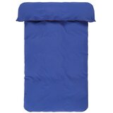Jotex Plava/smeđa posteljina za bračni krevet/za produženi krevet od pamučnog perkala 200x220 cm Pivot – | shoptok.hr