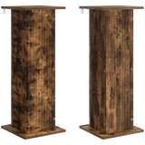  Stalak za biljke 2 pcs Dimljeni hrast 30,5 x 30 x 80,5 cm | Eponuda.com