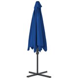  Vrtni suncobran s čeličnim stupom 300 x 230 cm plavi | Eponuda.ba