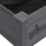  Sadilica s oblogom siva 118 x 59 x 76 cm od masivne jelovine | shoptok.hr