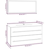 3-dijelni set kupaonskog namještaja boja hrasta sonome | shoptok.hr