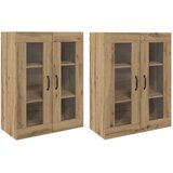  Ormarčići montirani na zid 2 pcs hrast artisan | shoptok.hr