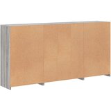  Komoda s LED svjetlima boja sivog hrasta 202x37x100 cm | shoptok.hr