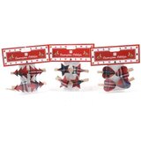 Viter novogodišnje štipaljke tartan 1/4 ( 51442 ) Cene