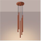 Nice Lamps Opečnato oranžna viseča svetilka ø 25 cm Fideus – | Shoptok.si