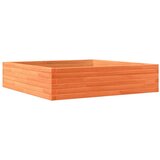  Vrtna sadilica voštano smeđa 100x100x23 cm masivna borovina | shoptok.hr