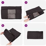  Kutija za pohranu s prozirnim bočnim oknom 6 pcs Antracit - Antracit 6 43 x 34 x 23 cm | shoptok.hr
