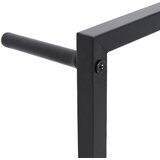 Stalak za ručnike crni 60 x 10 x 116 cm čelični | shoptok.hr