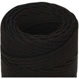  Radno uže crno 2 mm 25 m poliestersko | shoptok.hr