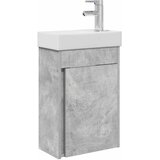 vidaXL Kopalniška omarica s tapo Betonsko siva 40,5 x 22,5 x 62 cm, (5000245395) | Shoptok.si