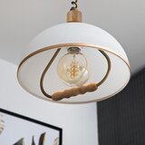  luster RAMONA 1xE27/60W/230V braon/bela/hrast | Eponuda.com