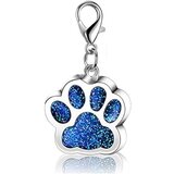 Generic Dog Paw Print Pendant Suitable for Bracelet Necklace Jewelry Making Puppy Puppy Cat Animal Footprint Pendant, (21066455) Cene