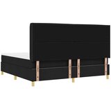 Box spring krevet s madracem Crna 200 x 200 cm tkanina | shoptok.hr