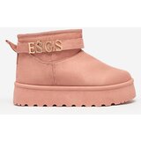 Resti Light brown women's shoes a'la snow boots with ornament Parisela | Shoptok.si